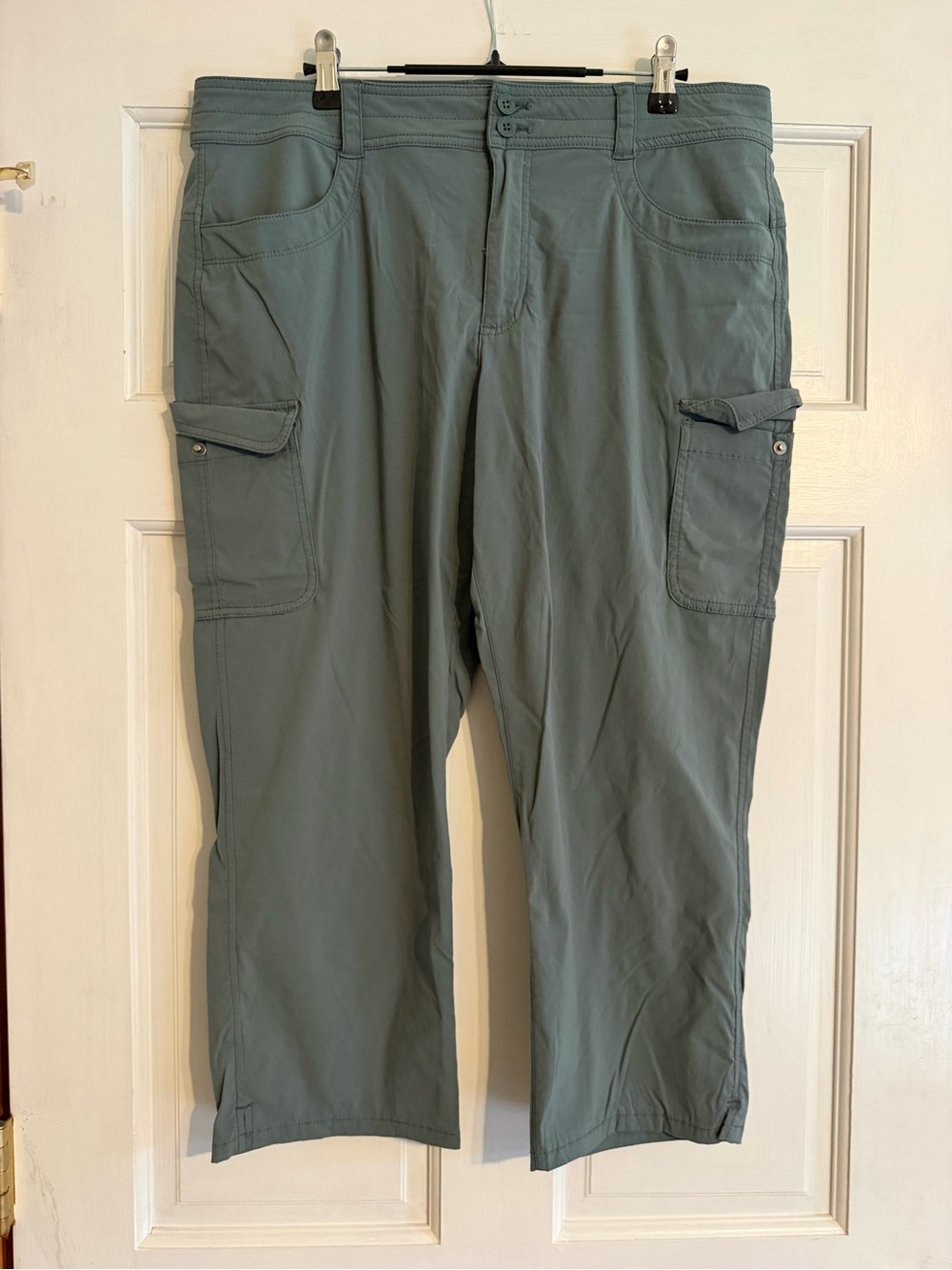 Eddie Bauer TALL Cargo Pants in Sage Green